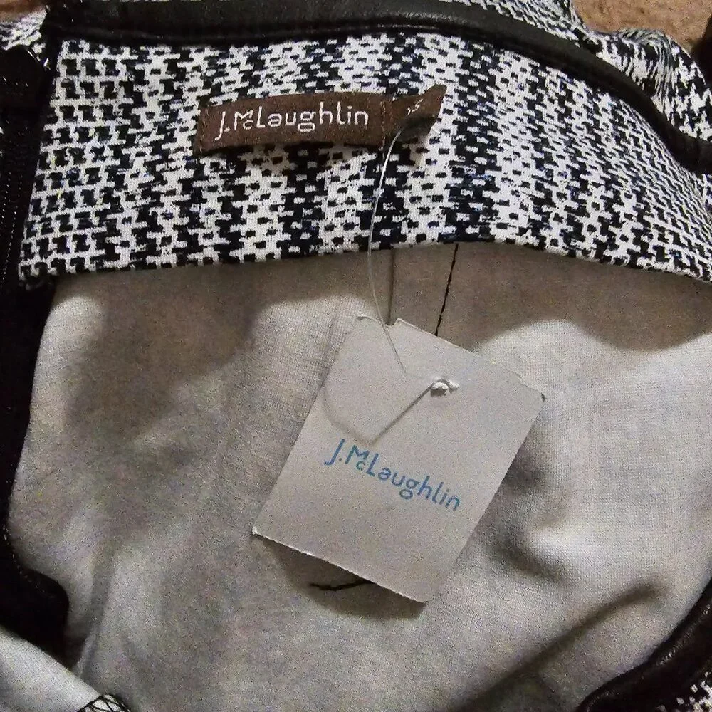 J. McLaughlin Plaid Pencil/Midi Skirt - Picture 11 of 12